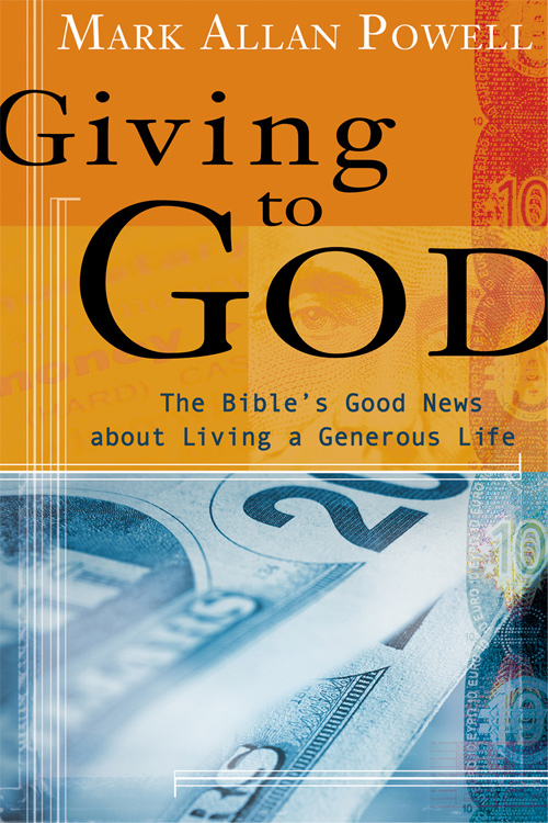giving to god book cover