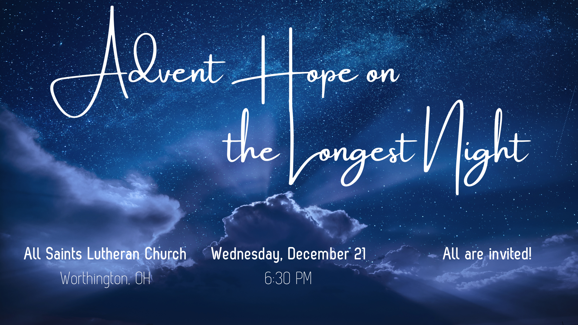 Advent Hope on the Longest Night
