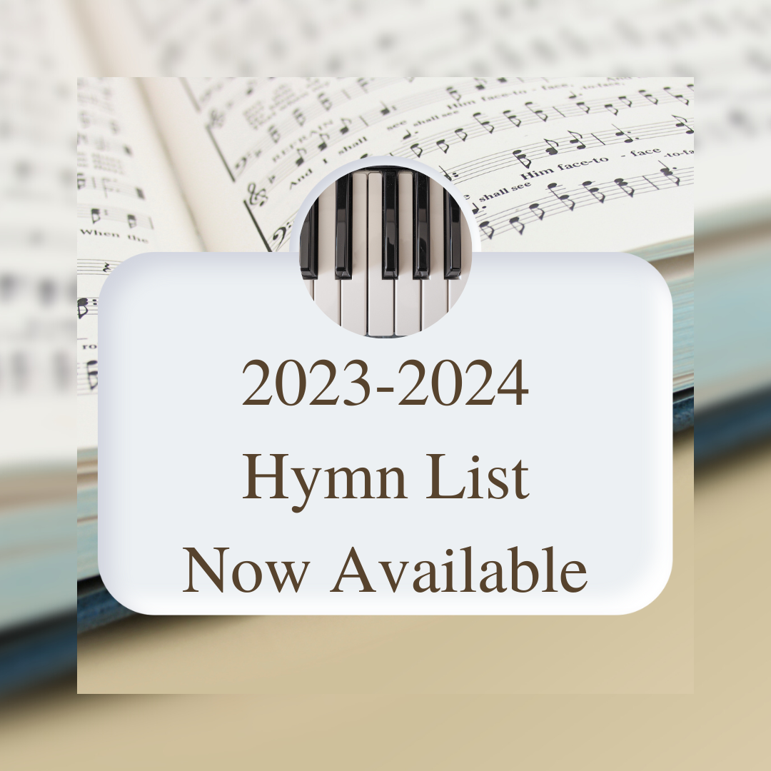 2022 Hymn List